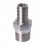 Adaptador para manguera 5/8" - rosca 1/2" macho inox