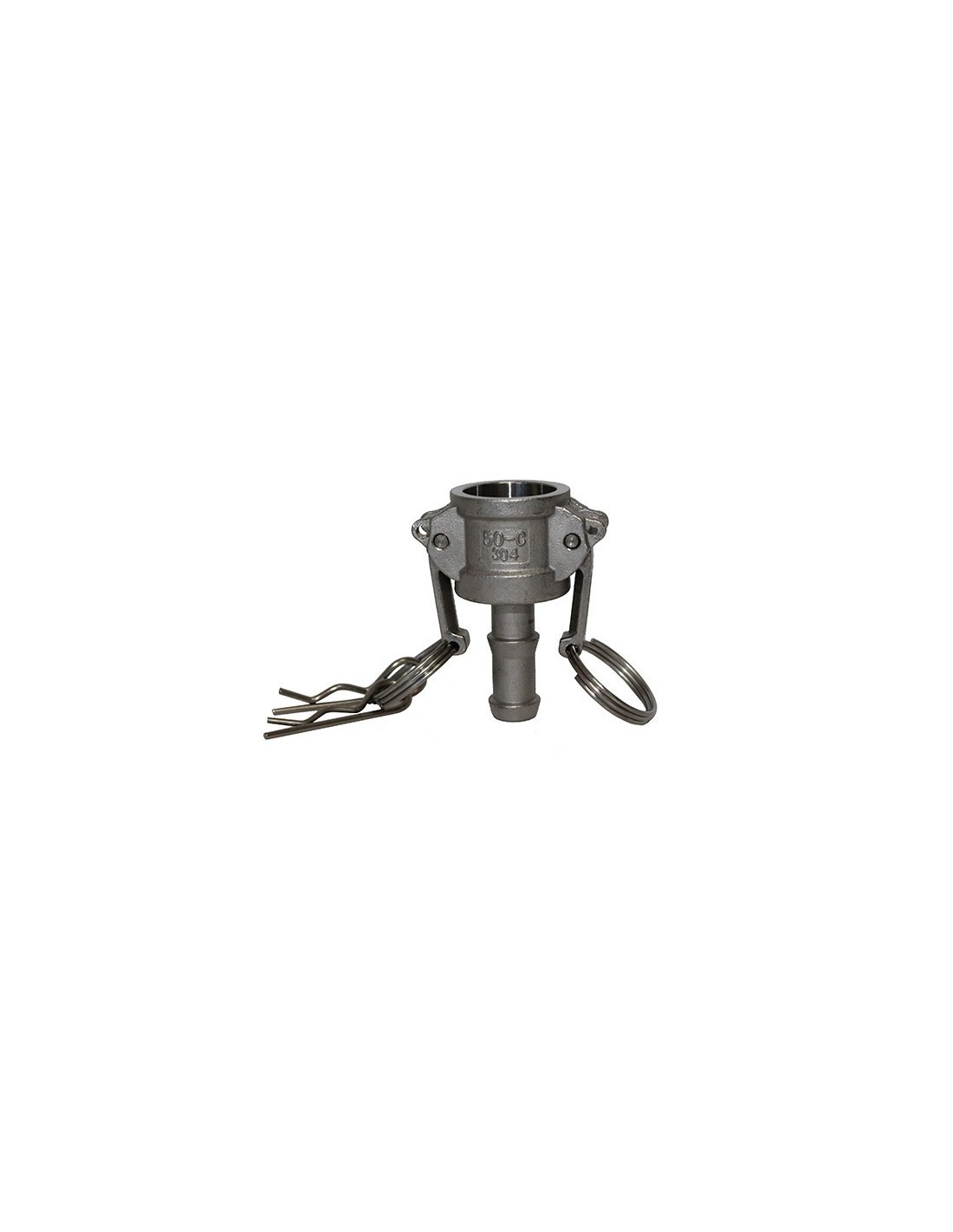 thumbnail image 2 of Stainless Steel Camlock - Male Cam X 1/2 In. MPT (Type F 2 of 9