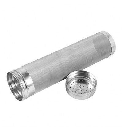 Filtro colador cilindrico de acero inoxiodable