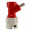 Conector Pin Lock corto gas espiga CM BECKER