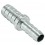 Adaptador espiga 5/16" - 3/8" acero inoxidable